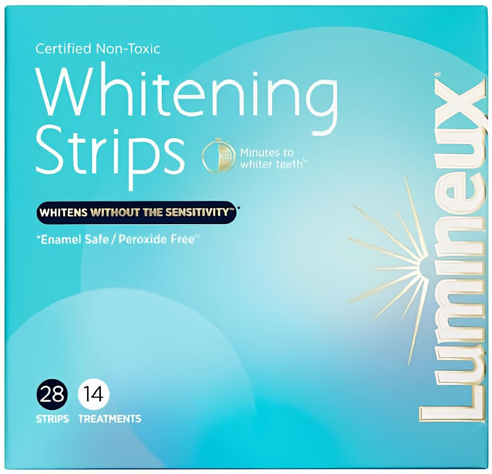 Lumineux Teeth Whitening Strips 14 Pieces – Sensitivity-Free, Non-Toxic Oral Care Strips for Wholesale Resellers