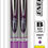 Thumbnail: Pentel EnerGel RTX Retractable Gel Pens Bold Line Violet Ink 2-Pack Wholesale Case