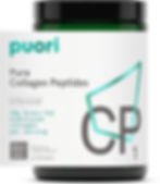 Thumbnail: Puori CP1 Pure Collagen Peptides Powder – Unflavored Hydrolyzed Protein for Hair, Skin, Nails – 30 Servings