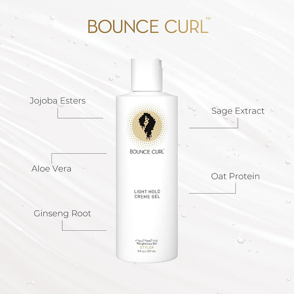 Thumbnail: Wholesale Bounce Curl Light Hold Crème Gel 8 oz moisturizing natural hair styling gel for bulk resellers