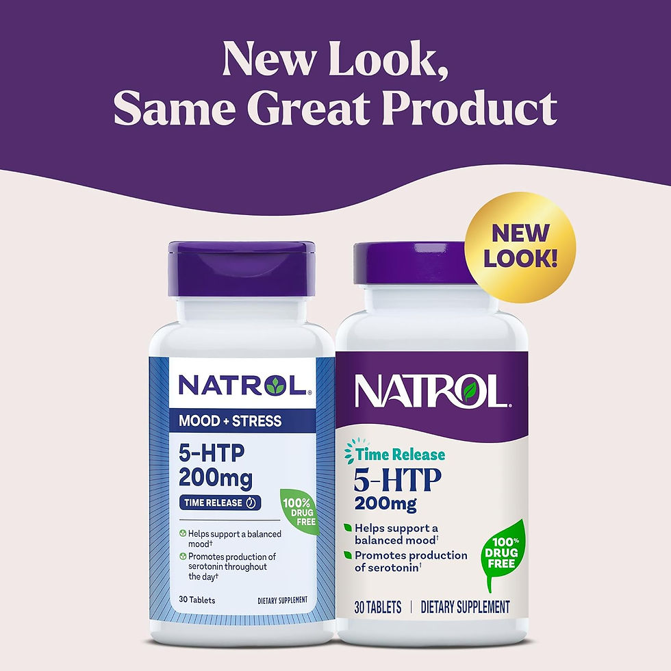 Thumbnail: Natrol 5-HTP 200mg Time Release 30 count dietary supplement wholesale bulk
