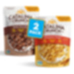 Thumbnail: Catalina Crunch Protein Cereal – Cinnamon Toast & Dark Chocolate Variety Pack (2 Bags) Wholesale Case for Keto & Low Carb Res