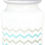 Thumbnail: Wholesale 2 Piece Wide Baby Bottle Set – Elephant Zigzag Design in Teal and Grey for Resellers and Retailers