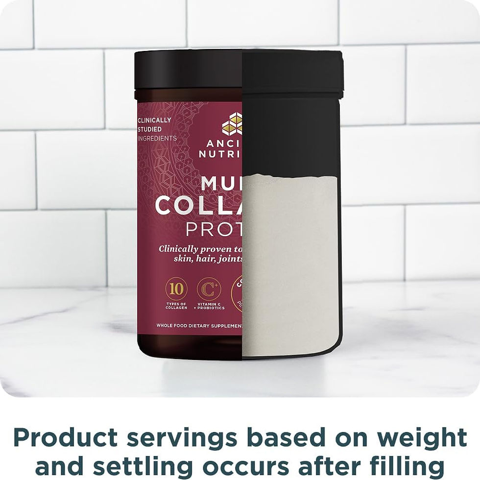 Thumbnail: "Ancient Nutrition Multi Collagen Protein Powder with Probiotics & Vitamin C – 16oz Unflavored, 45 Servings, Wholesale Bulk"