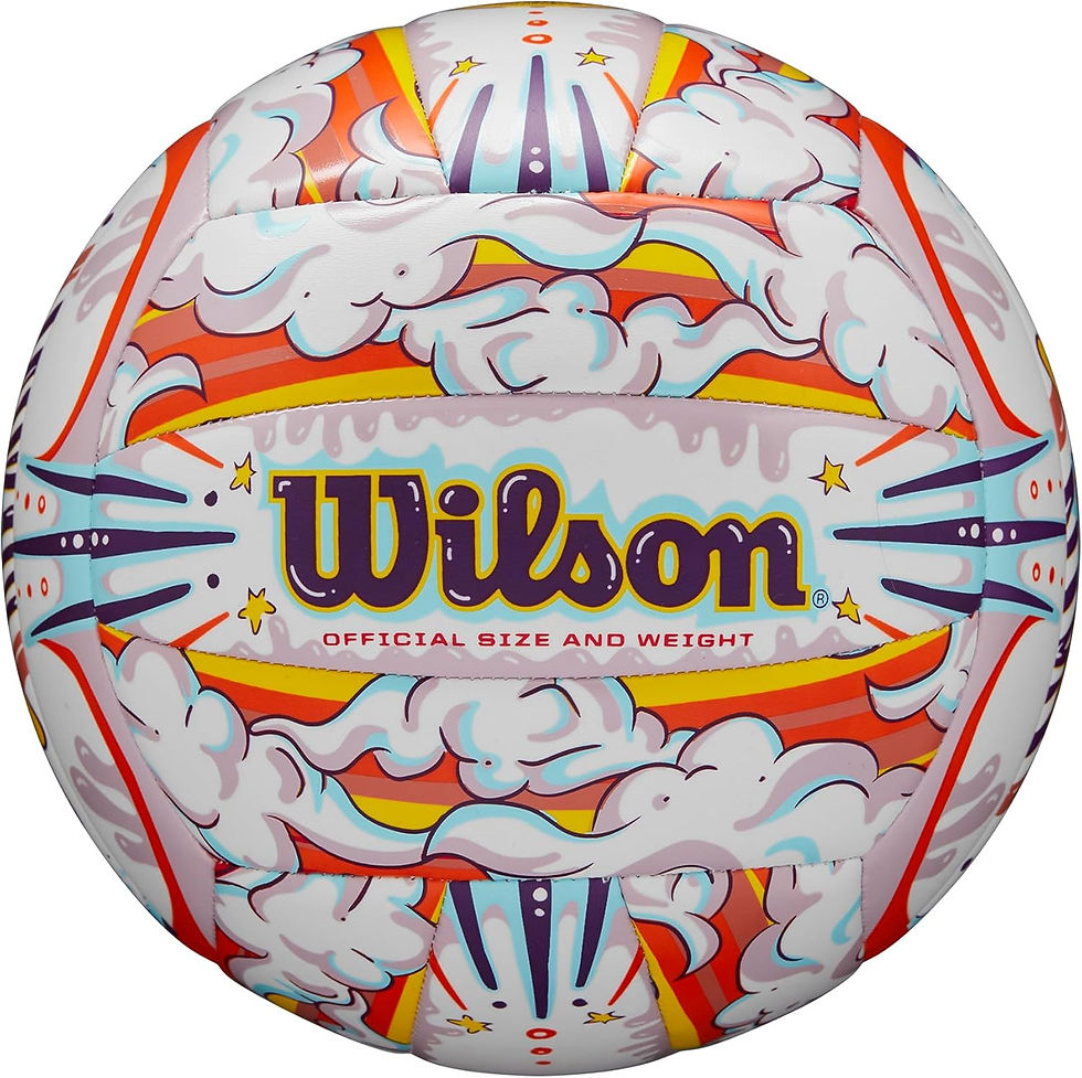 Wilson Outdoor Recreational Volleyball – Official Size, White/Orange, Wholesale for Resellers