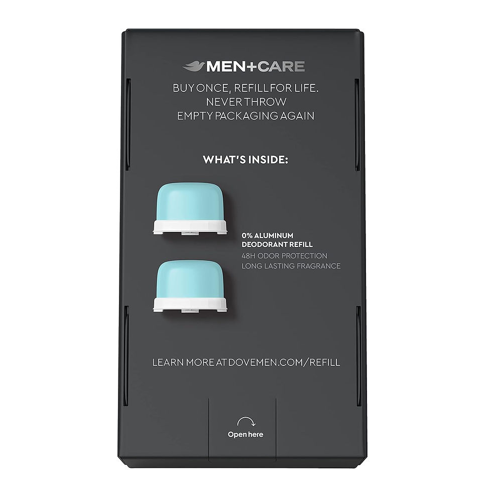 Thumbnail: Dove Men+Care Aluminum-Free Deodorant Refill – Clean Touch, 1.13 oz (Pack of 2) – Wholesale & Eco-Friendly