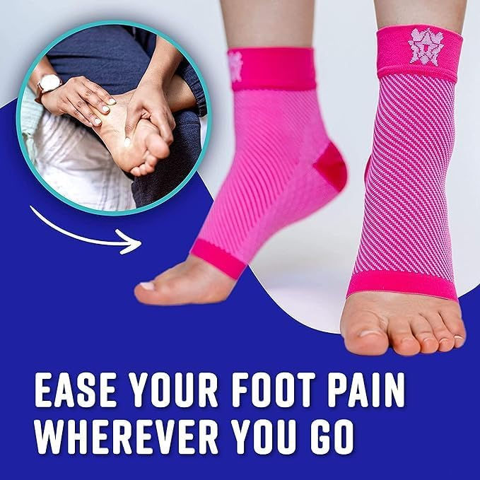 Thumbnail: Bitly plantar fasciitis compression socks wholesale in nude small size for ankle and foot pain relief