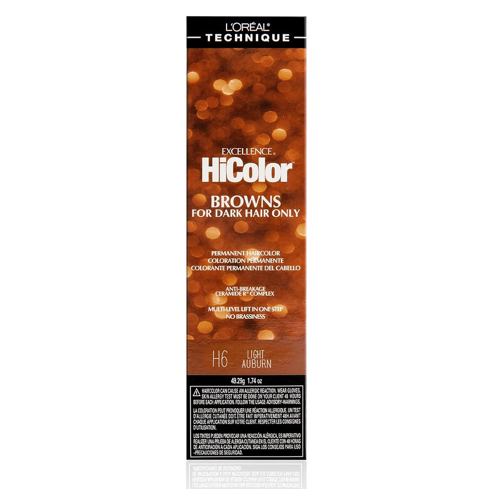 L’Oréal Technique HiColor Browns & Blondes Permanent Hair Color, H6 Light Auburn – Wholesale Hair Color for Amazon, eBay, Wal