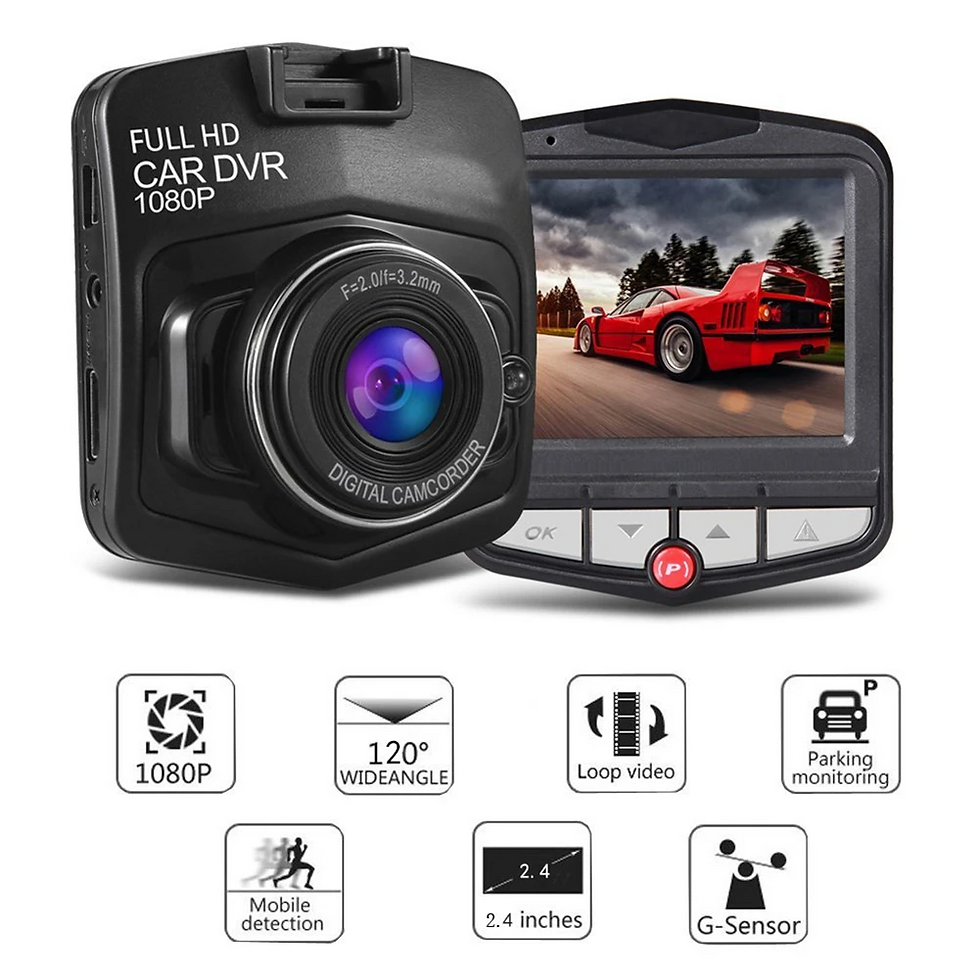 Thumbnail: 2.4'' Full HD 1080P Dash Cam Car DVR Front or Rear Camera Night Vision G-sensor