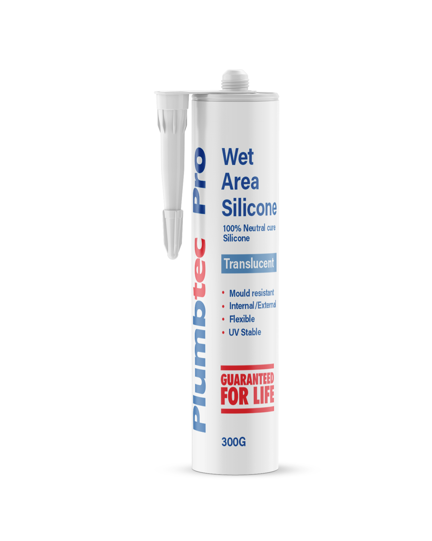 Kitchen & Bathroom Silicone, Translucent, 300g