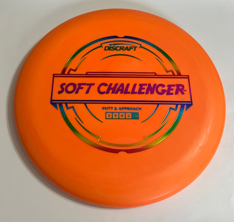 Thumbnail: Discraft Soft Challenger Putter Line Plastic 