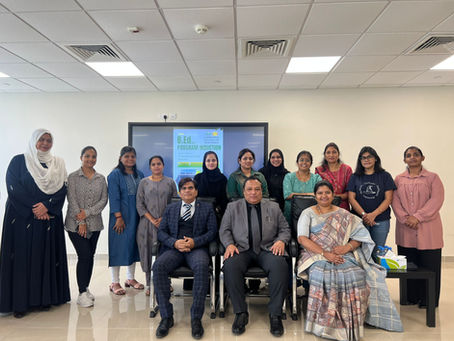 First batch of b.ed program at Pune University, Qatar Campus