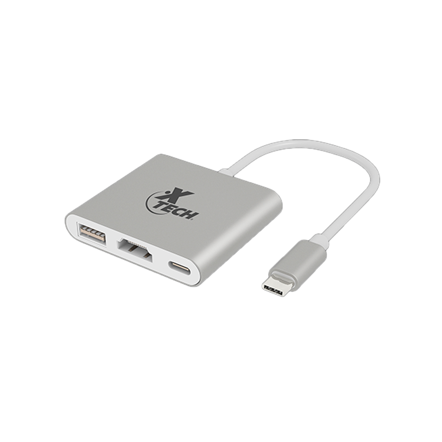 Adaptador Multipuerto Hub USB Xtech XTC-565 Tipo C 3 en 1