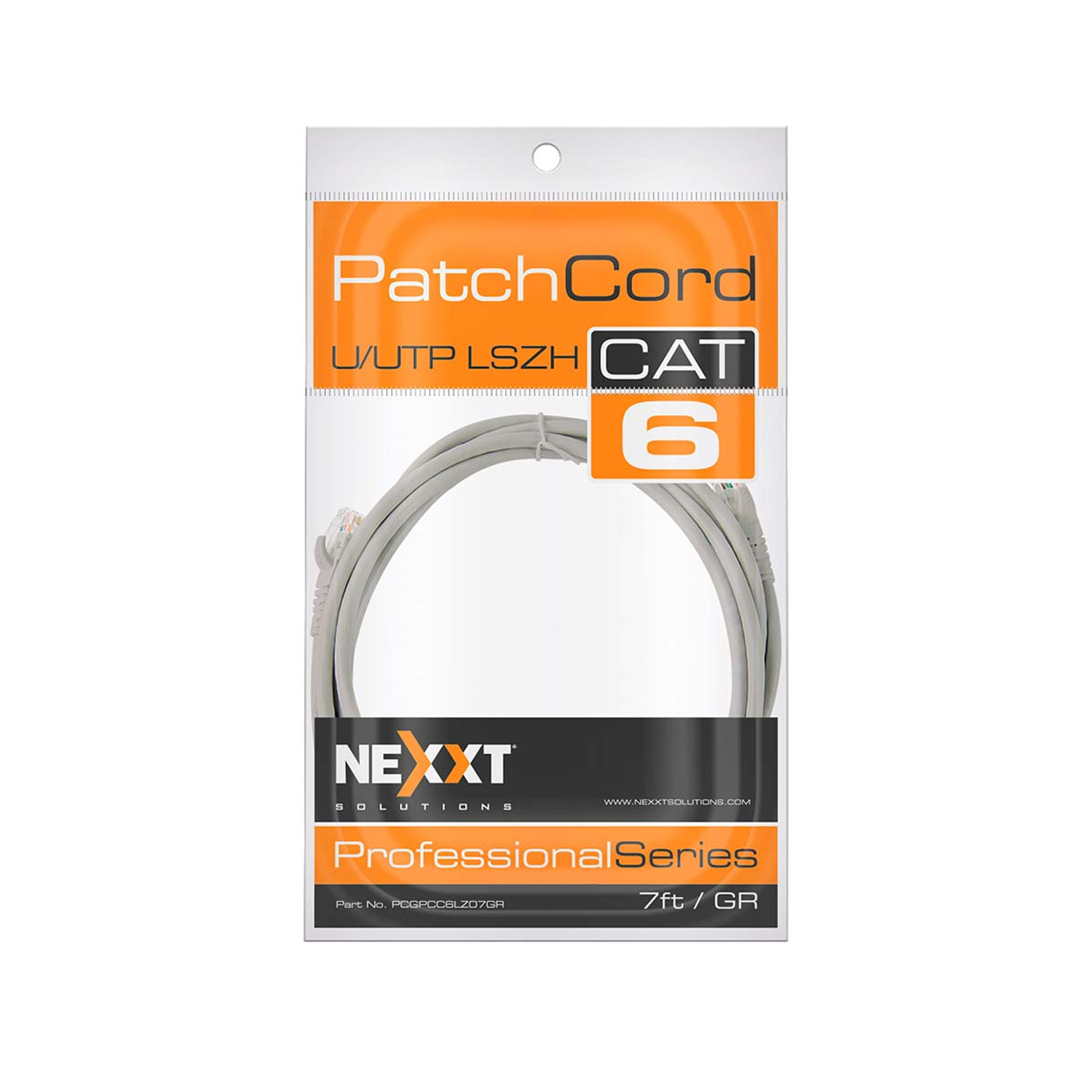 Cable Patch Cord NEXXT Professional Series CAT6 7FT / 2.1M