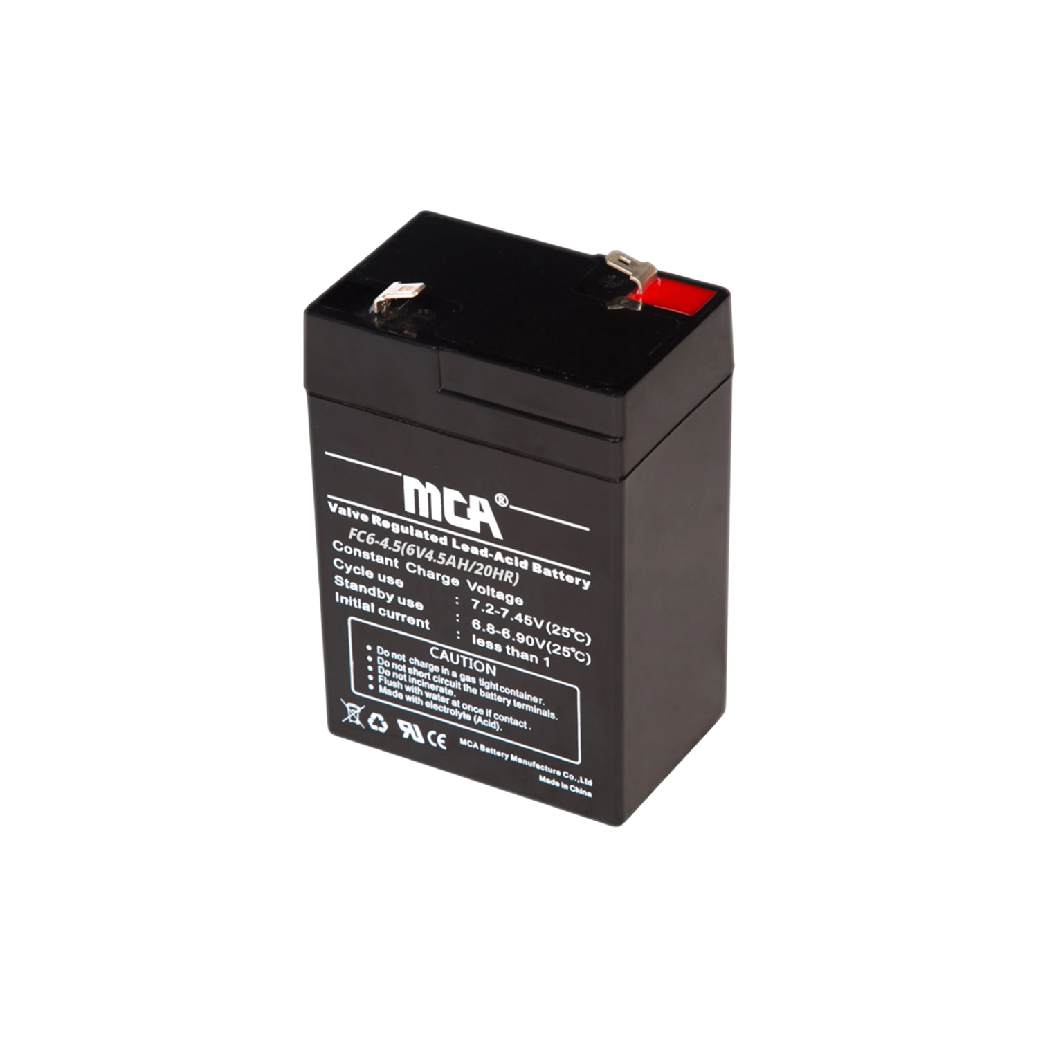 Bateria de UPS MCA 6V / 4.5Ah