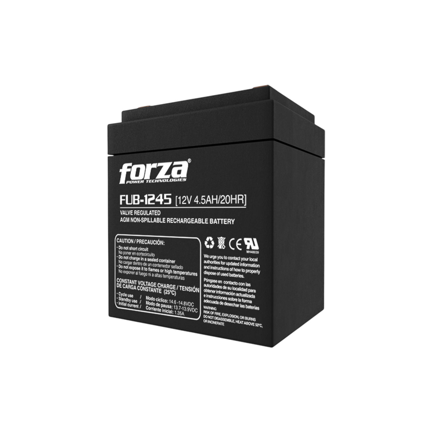 Bateria de UPS Forza 12V 4.5Ah