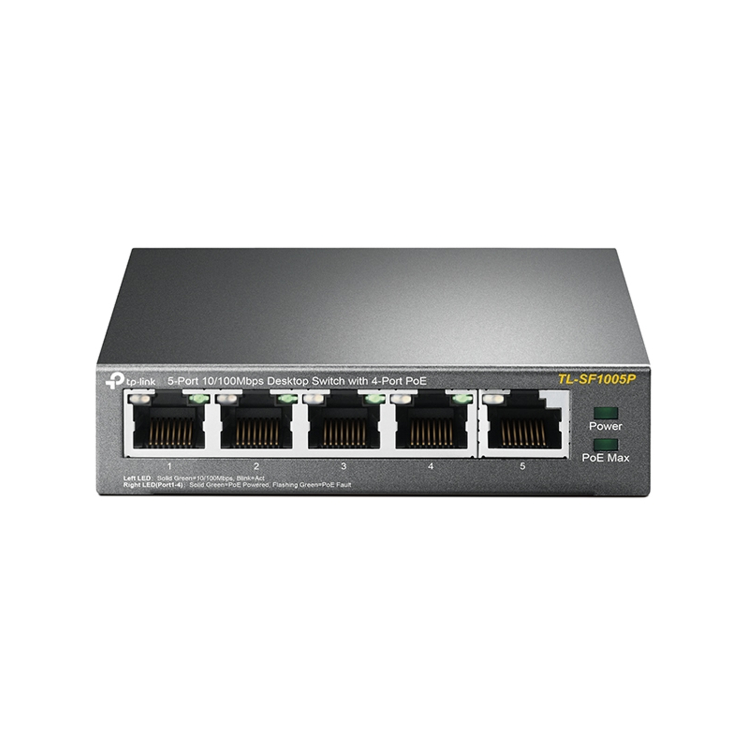 Switch TP-Link 5 Puertos TL-SF1005P 10/100MBPS + PoE Desktop