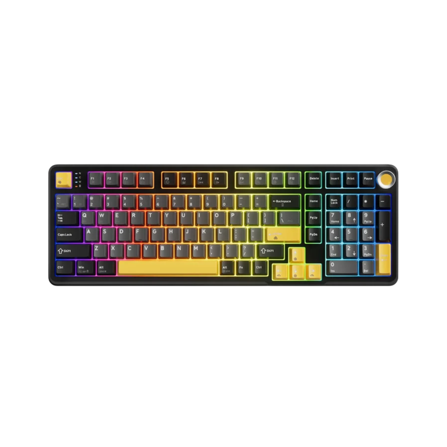 Teclado Marvo KG986W Titan 98 Mecanico Inalambrico Recargable