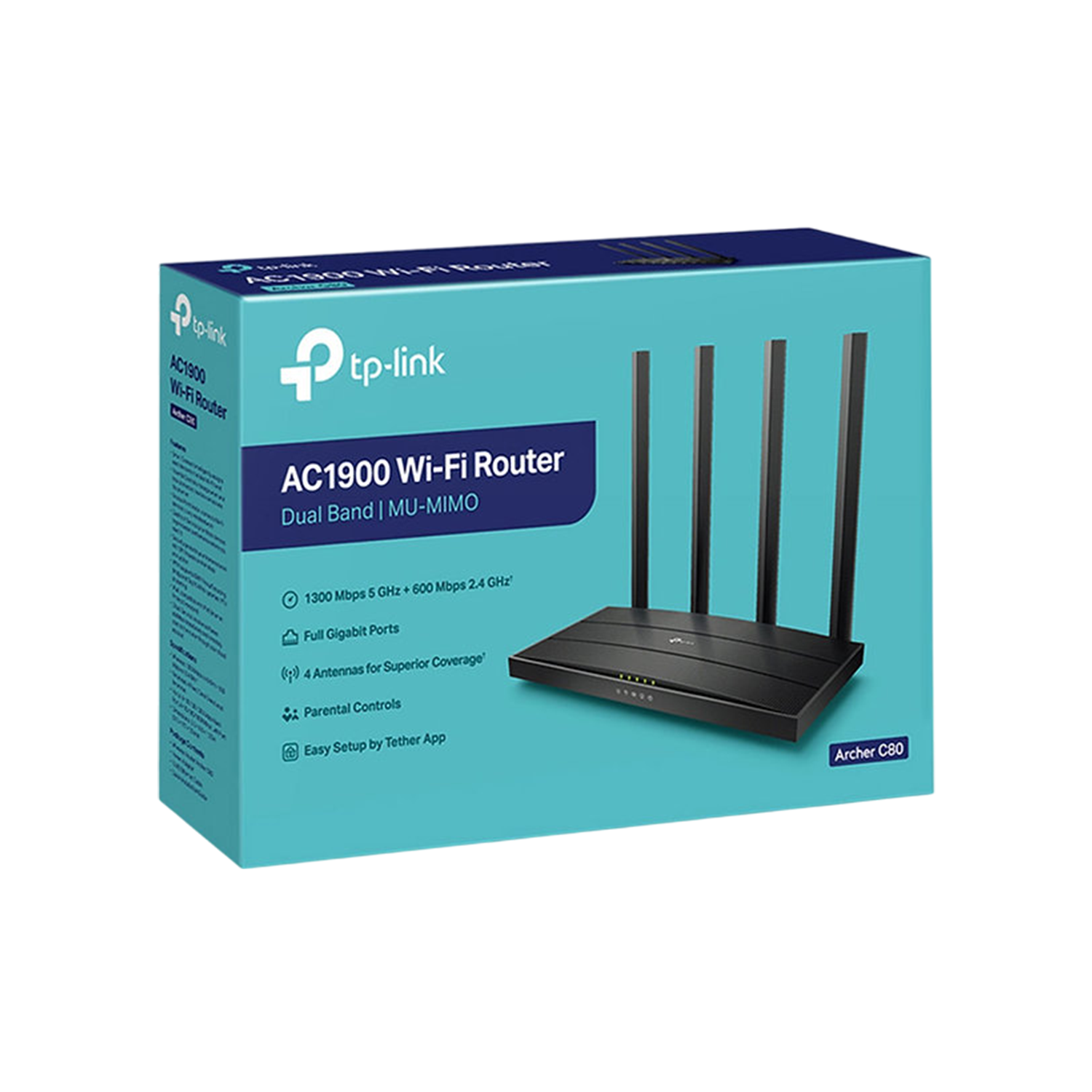 Router Tp-Link Archer C80 AC1900 Dual Band