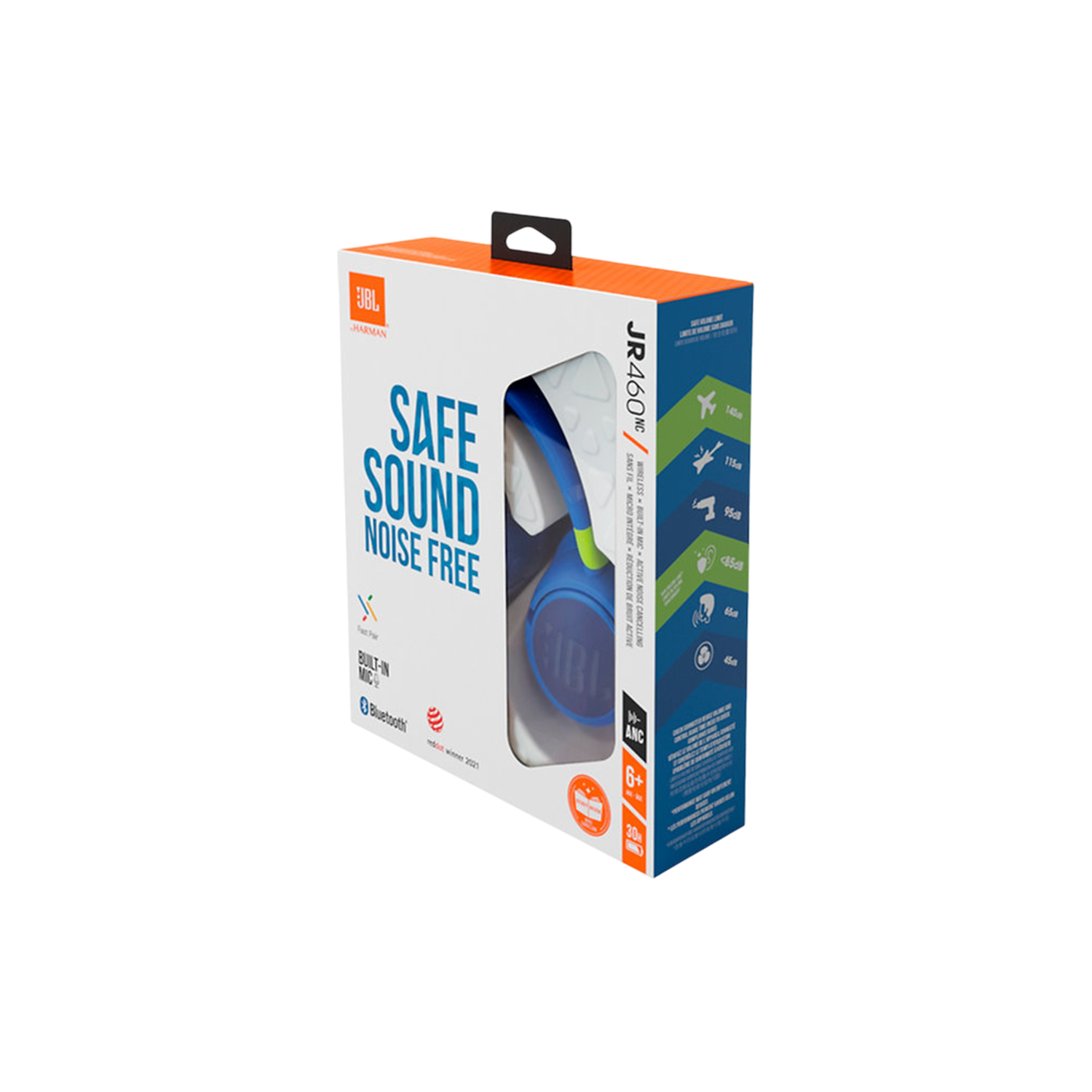 Audifono JBL JR460NC Alambrico e Inalambrico