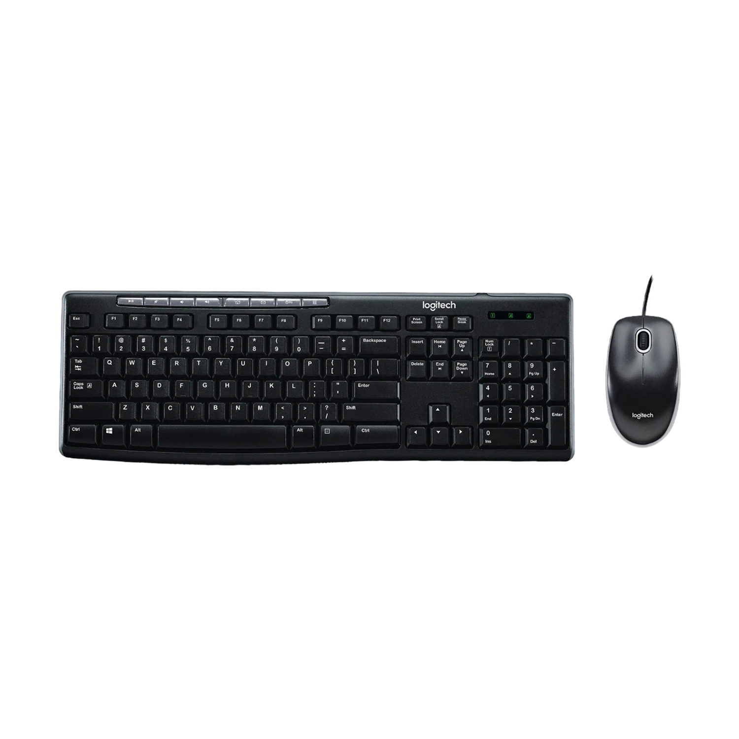 Combo Teclado Y Mouse Logitech Mk200 Español