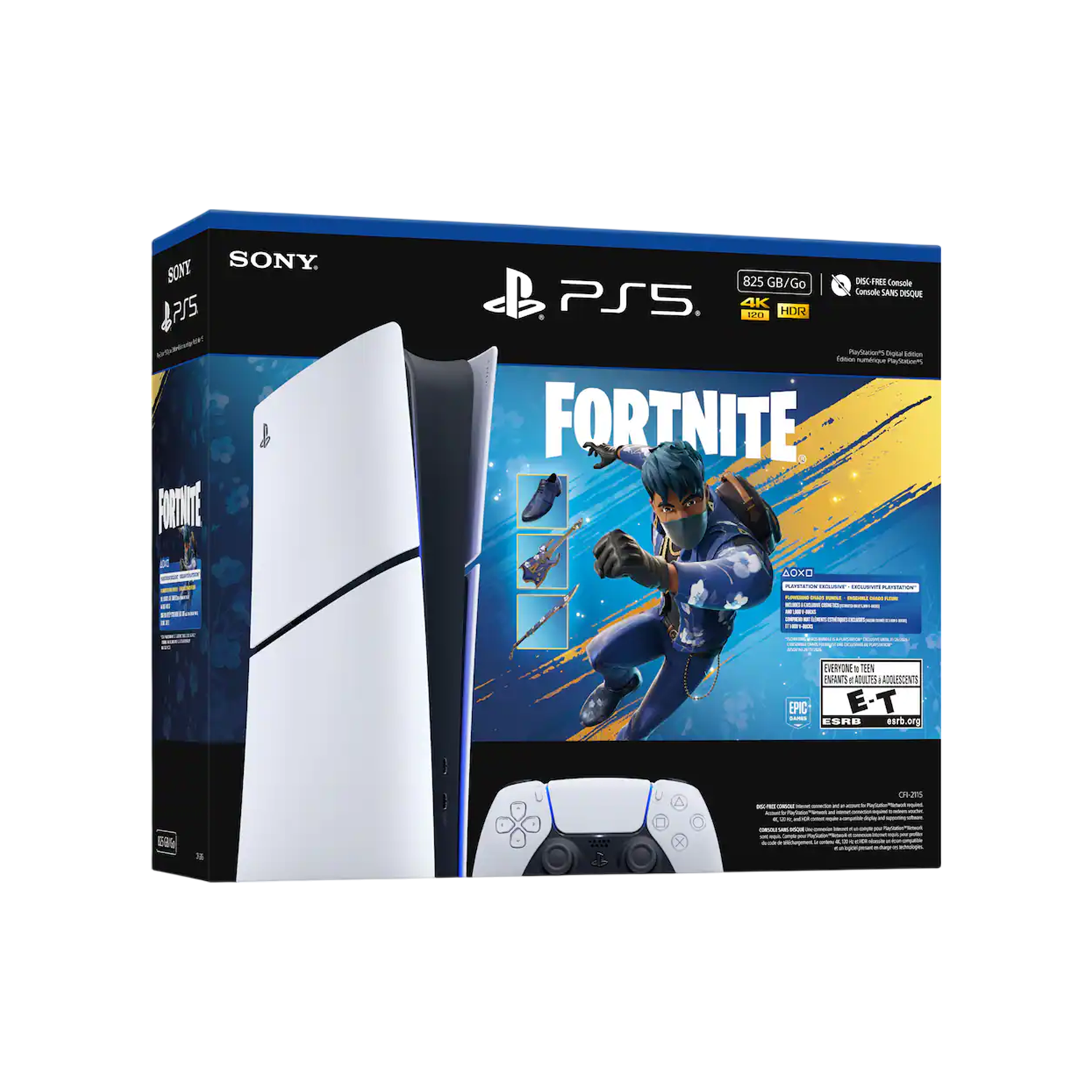 Sony PlayStation 5 Slim Digital 825GB Fortnite