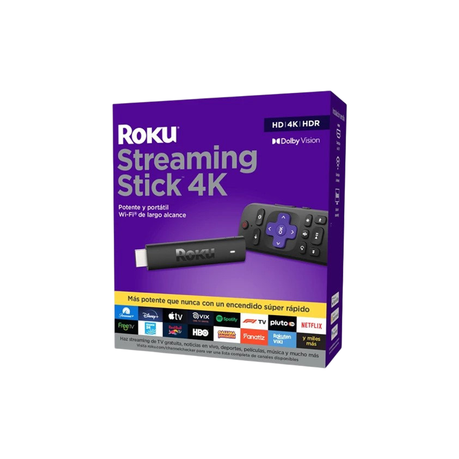 Roku Streaming Stick 4k HD Dolby Vision