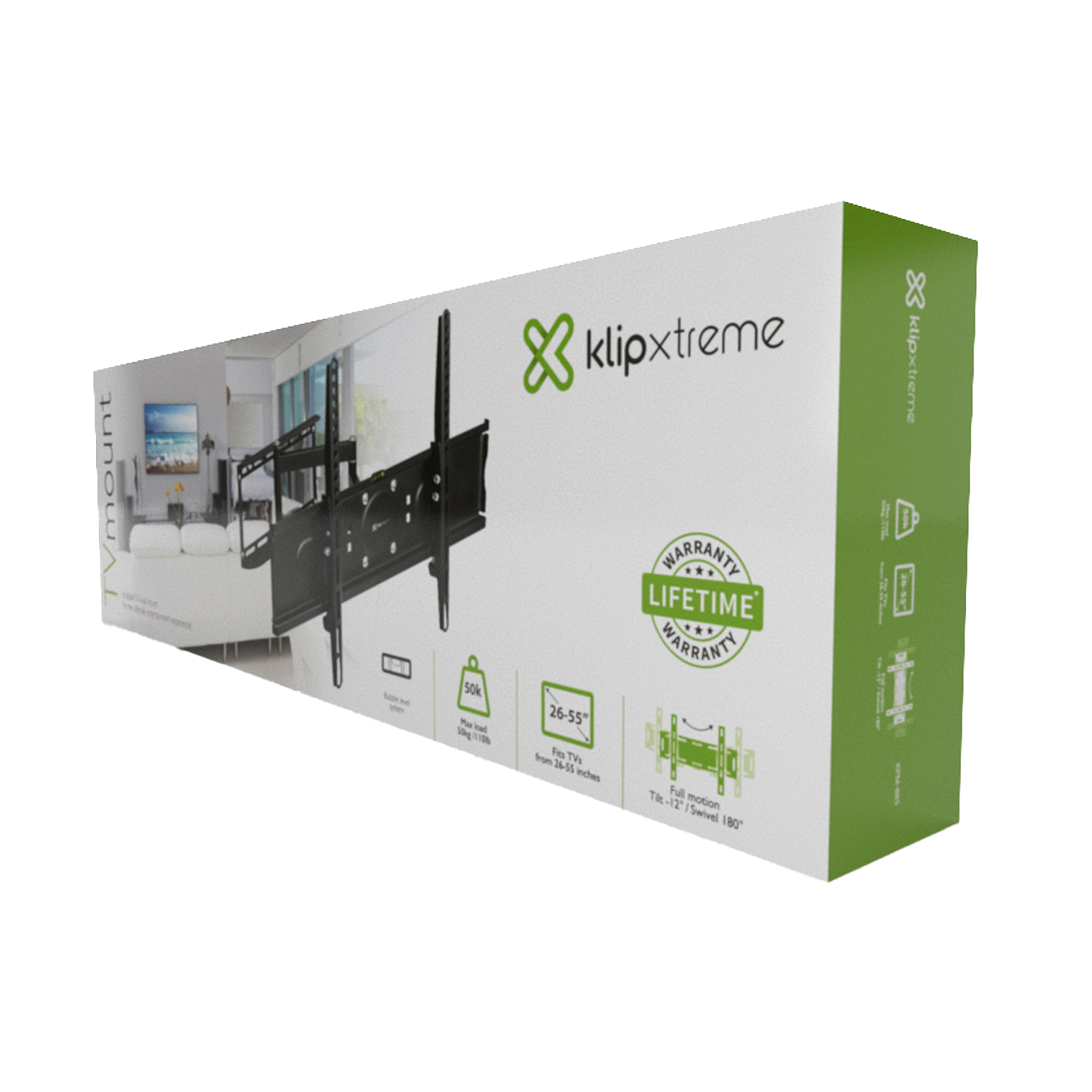 Kit Montaje Klip Xtreme Kpm-885 26" Hasta 55" Base Tv