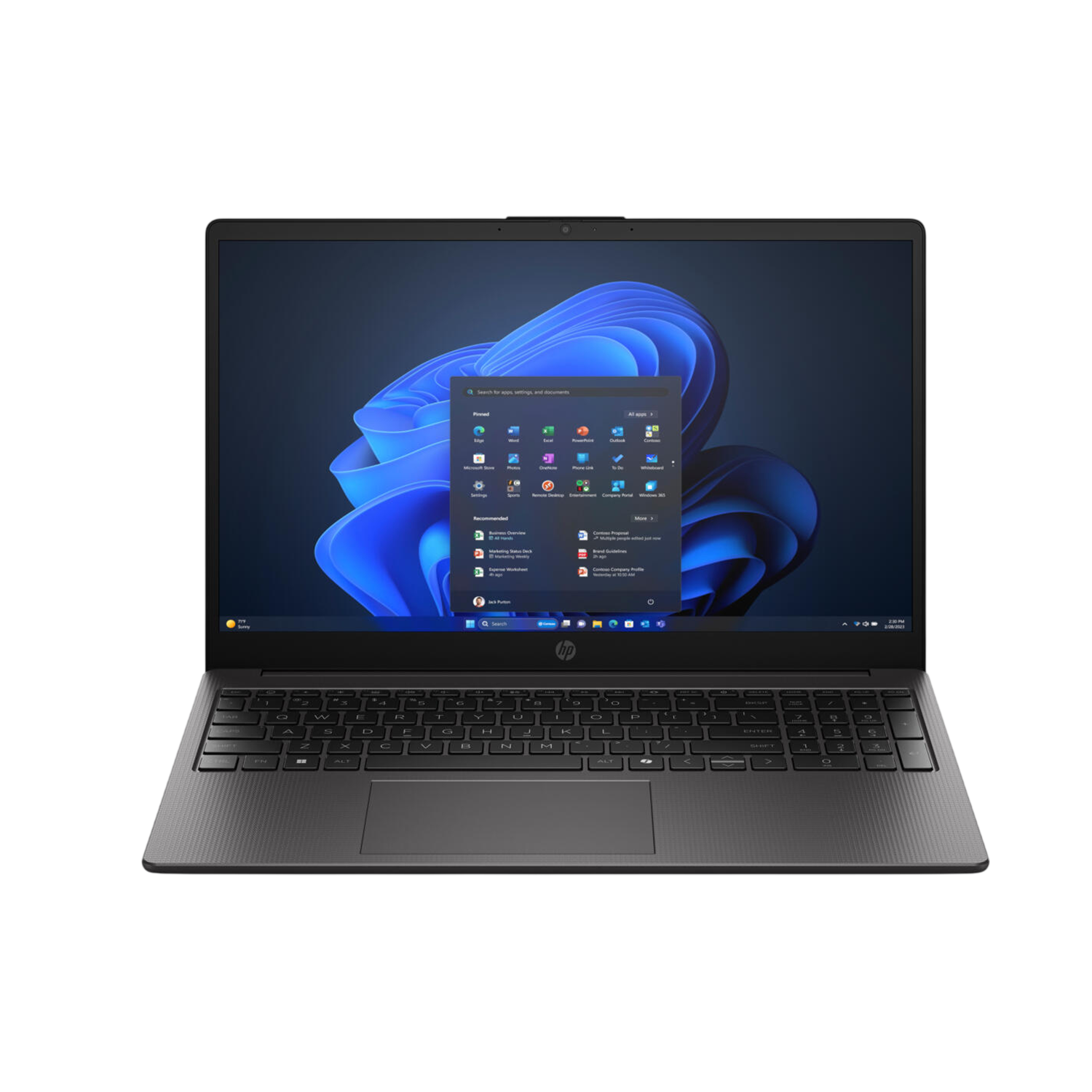 Laptop HP 15.6" Ryzen 7 16GB SSD 512GB 255R G10