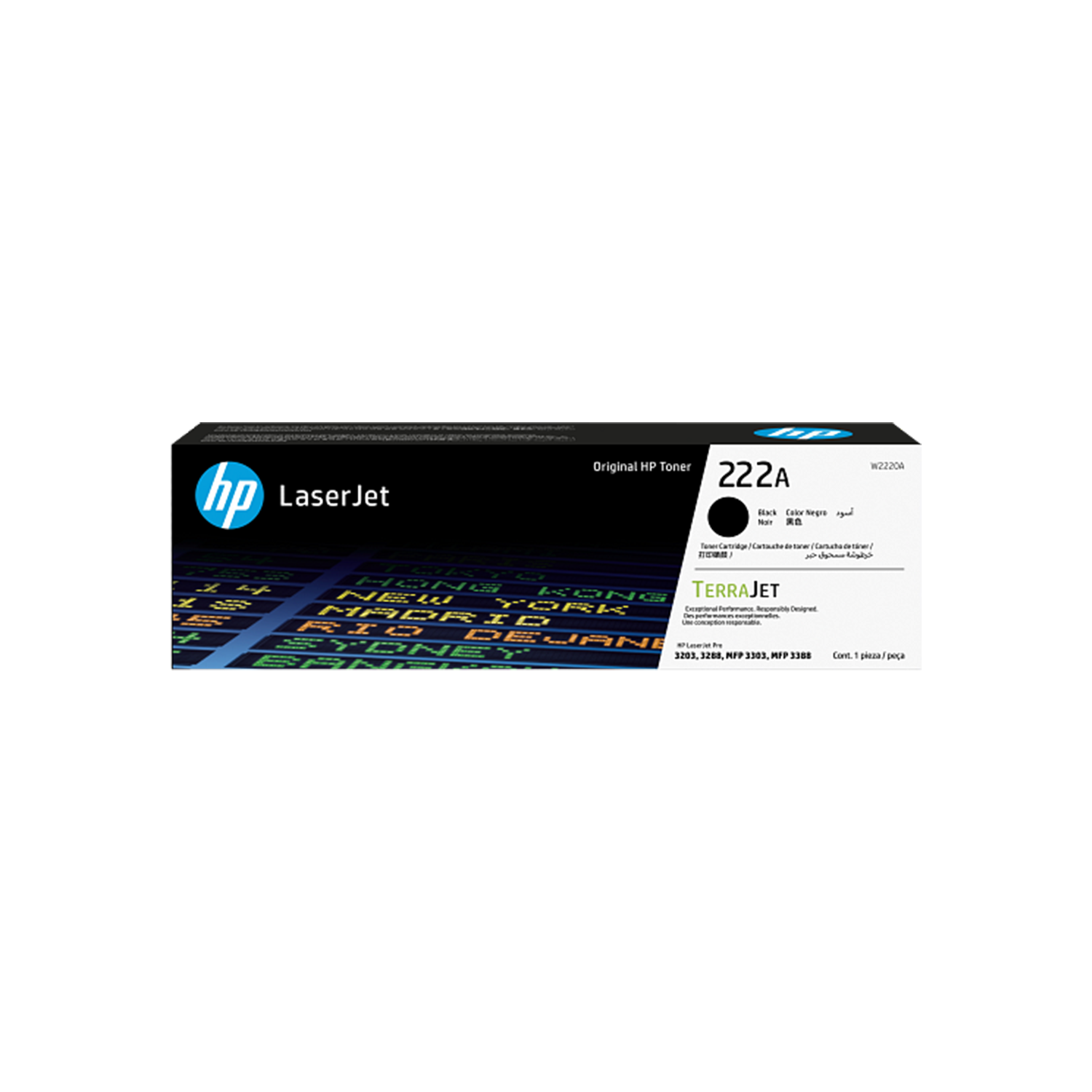 Toner HP 222A Original W2220A Black