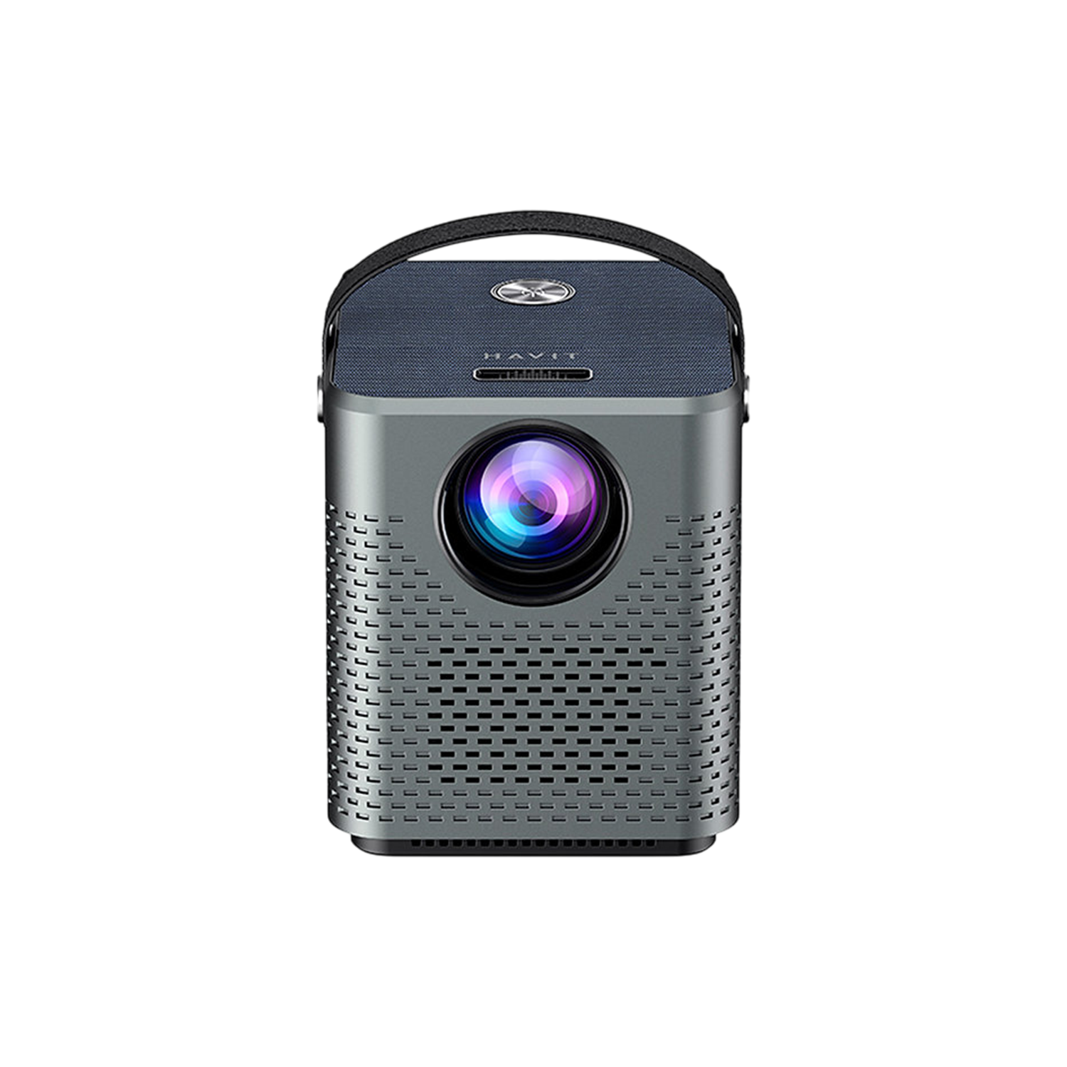 Proyector Mini Havit Pj205 Pro 4k Android Tv 9.0 Gris