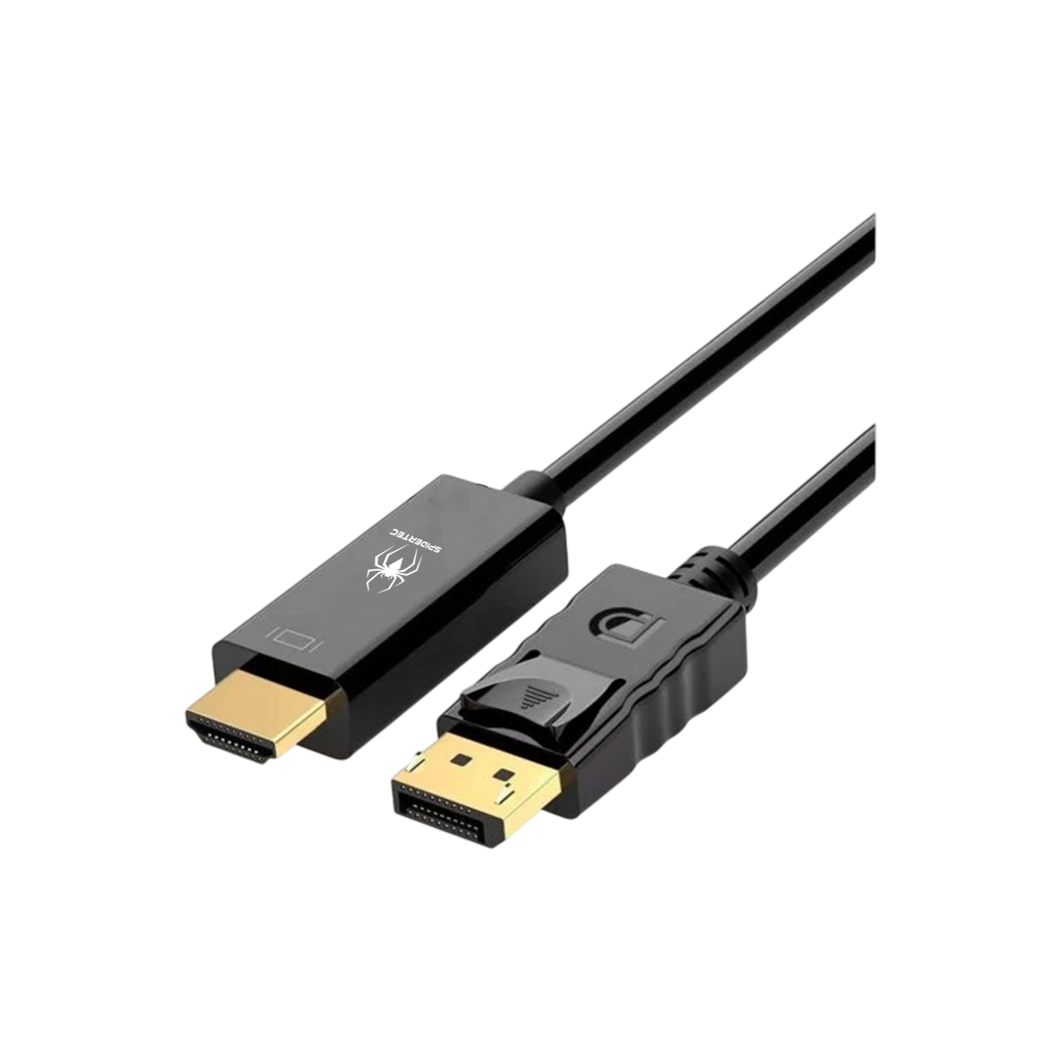 Cable Convertidor Spidertec DP a HDMI 1.8m SPI-A49