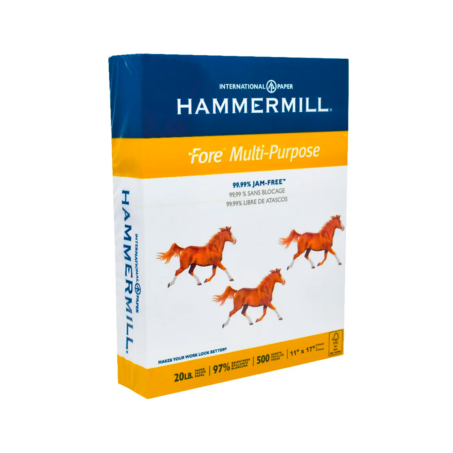 Resma de Papel Hammermill Oficio