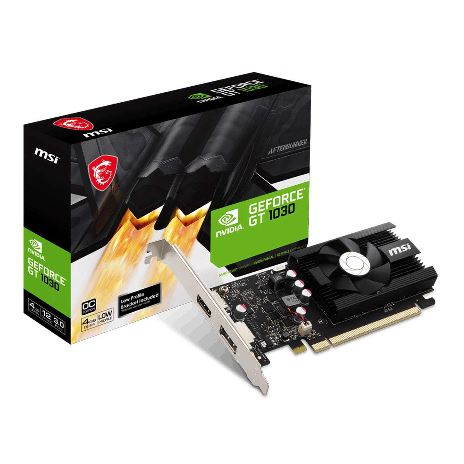 Tarjeta Grafica 4GB GDDR4 Geforce Gt1030 Low Profile