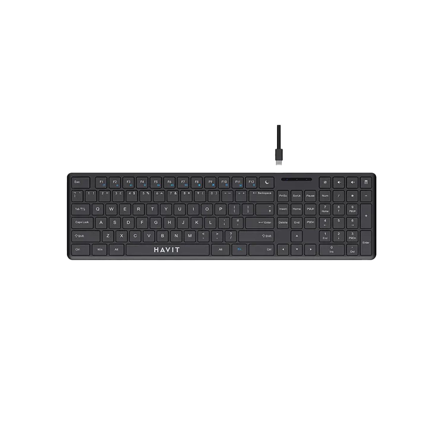 Teclado Havit KB252 USB Black
