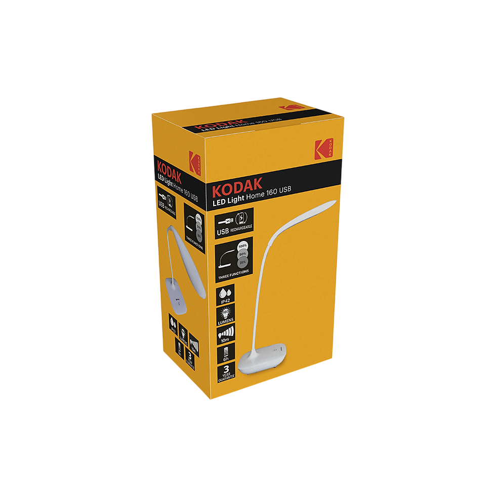 Lampara Kodak Recargable Led Light Home 160 USB