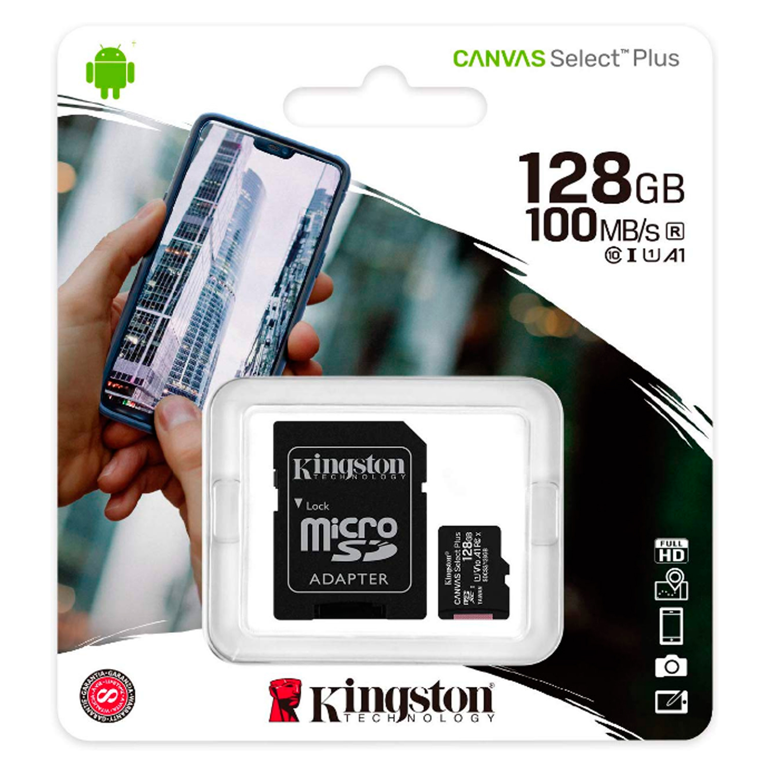Memoria Micro SD 128GB Kingston