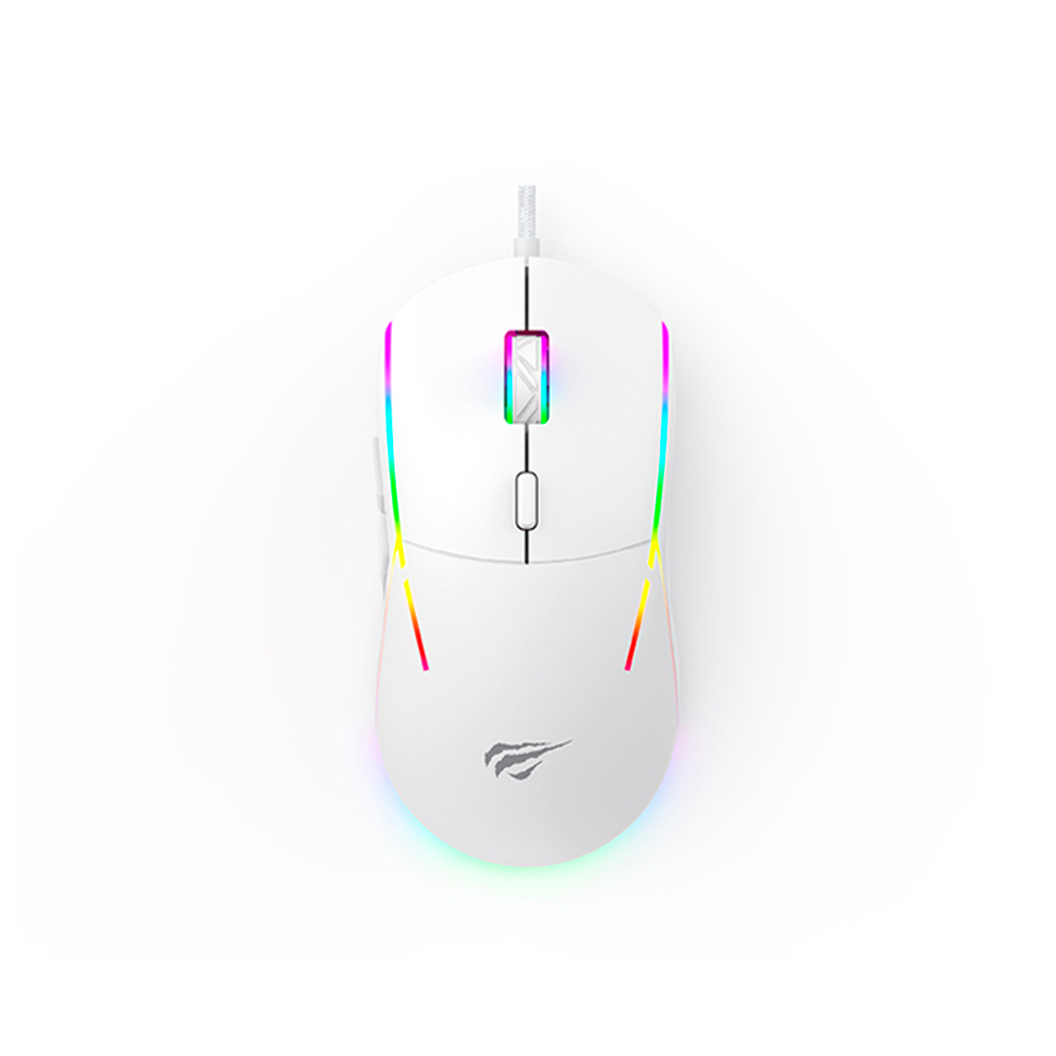 Mouse Havit ms961 Gamer USB RGB White