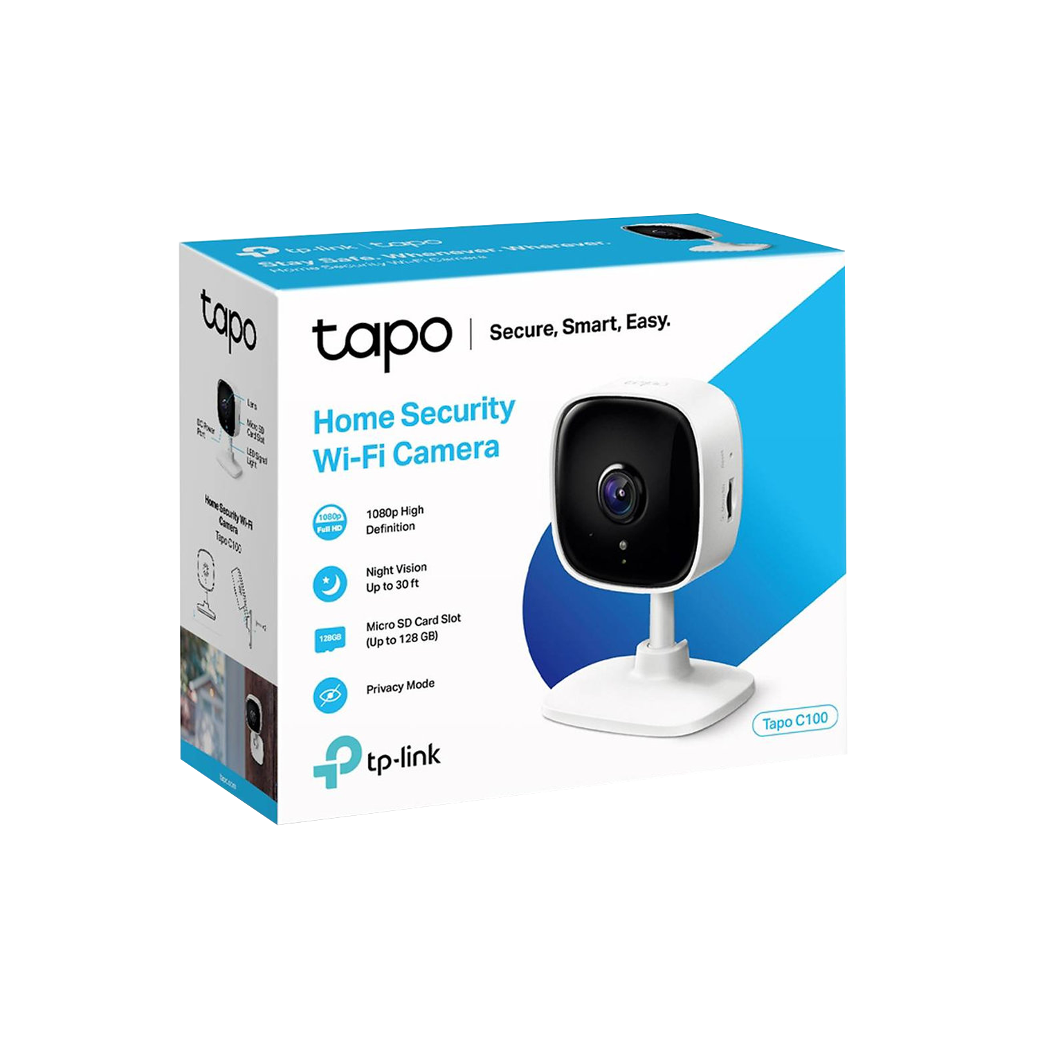 Camara seguridad Wi-fi Tp-Link Tapo c100 Interior