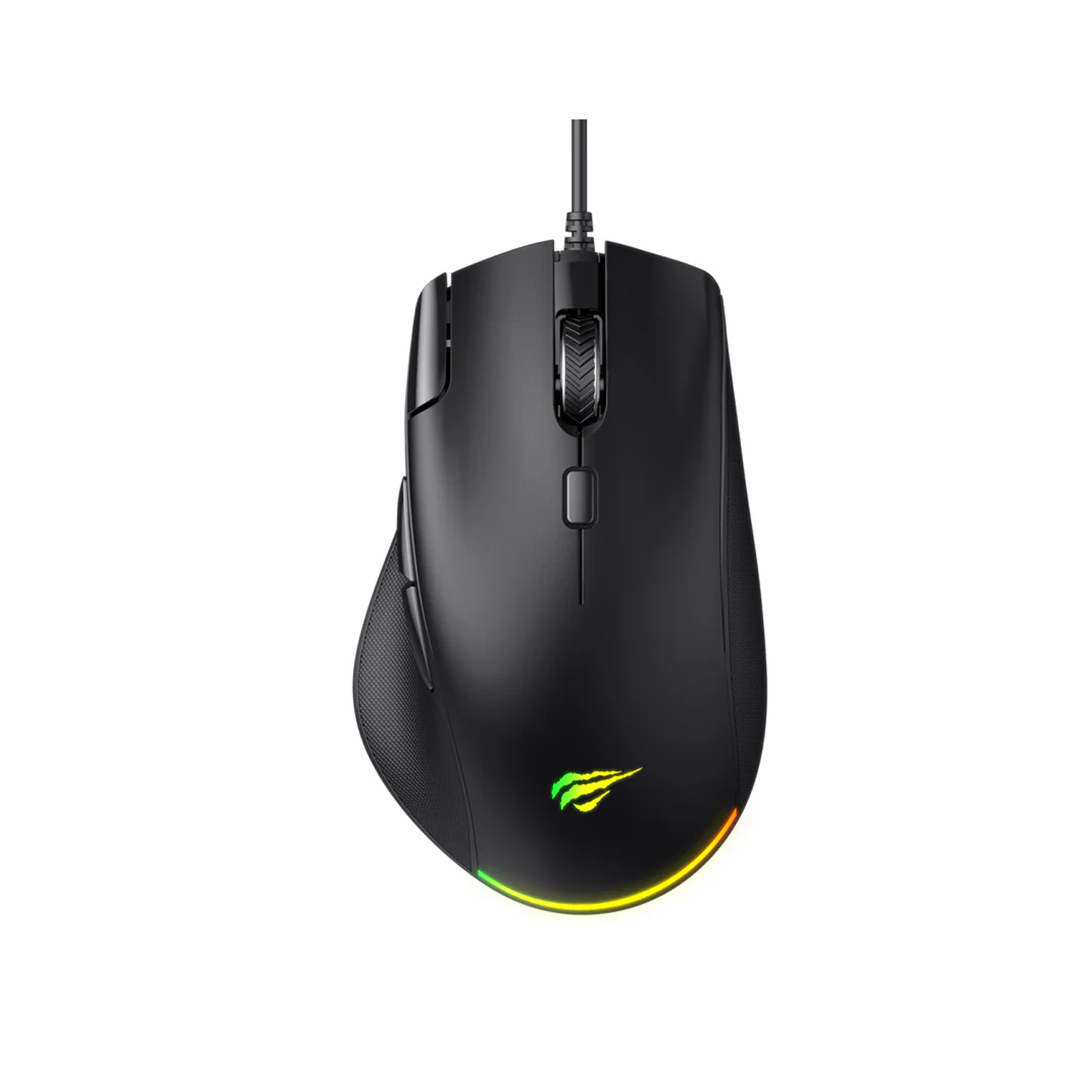 Mouse Havit Ms957 Gamer USB RGB Black