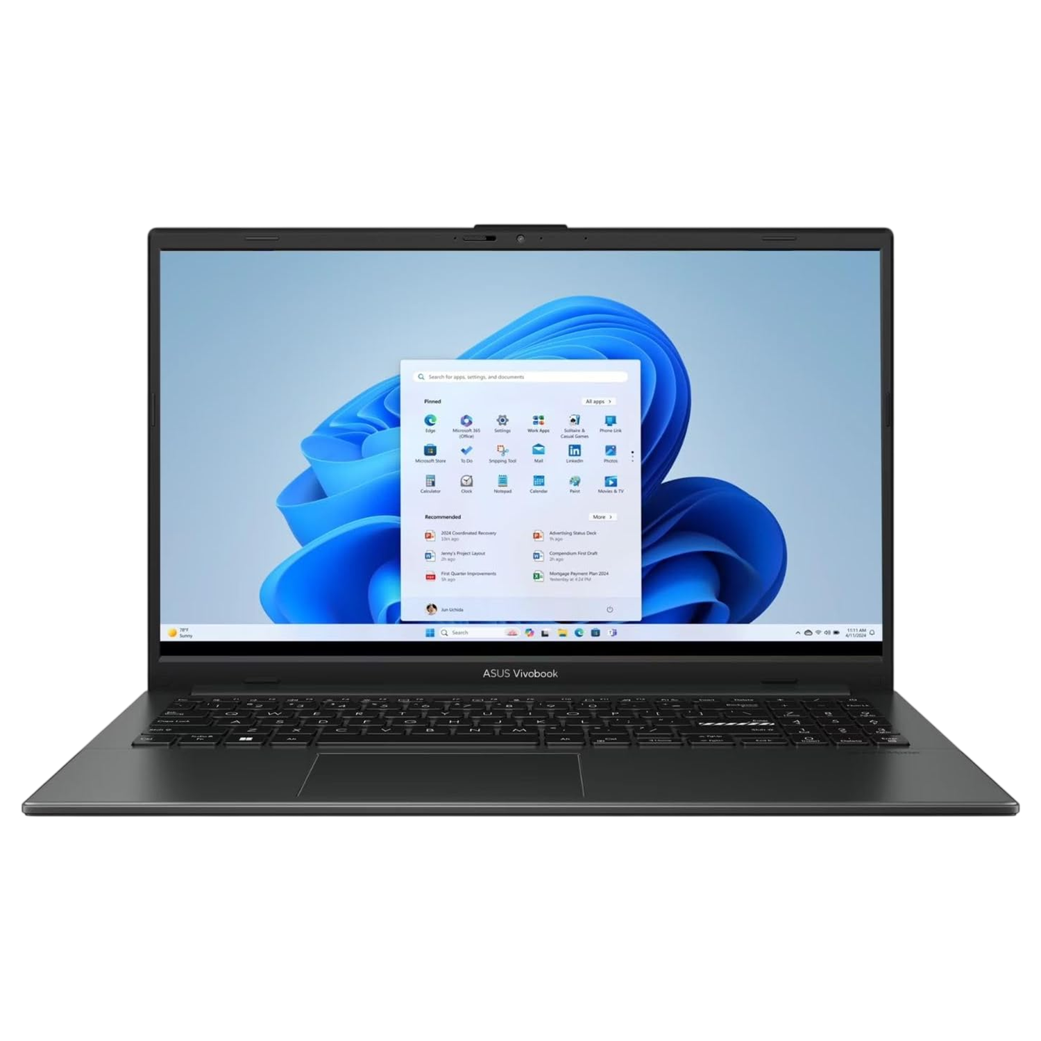 Laptop Asus 15.6" Ryzen 5 - 40 8GB SSD 512GB M.2 Vivobook Go E1504F
