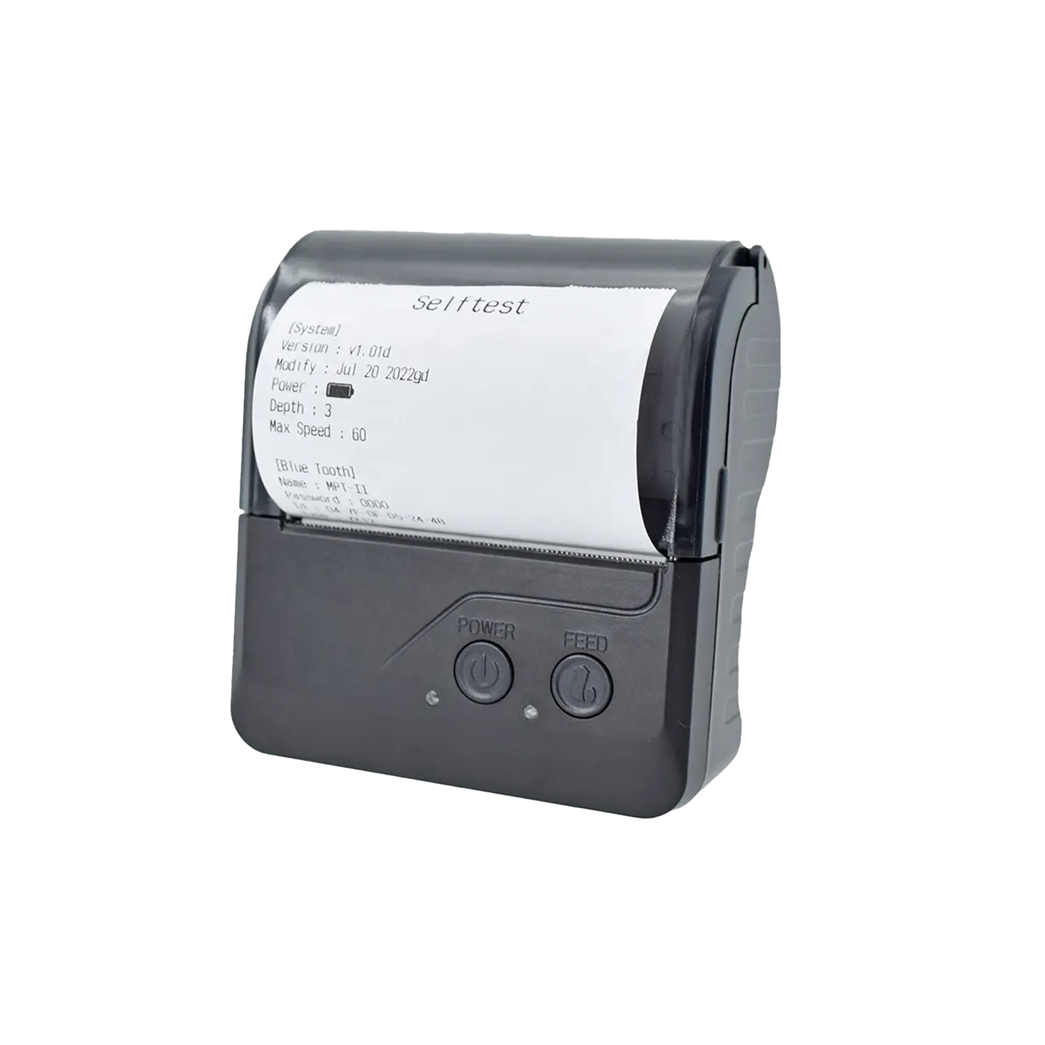 Impresora Termica Tickera 80mm Portatil Bluetooth MP80-12