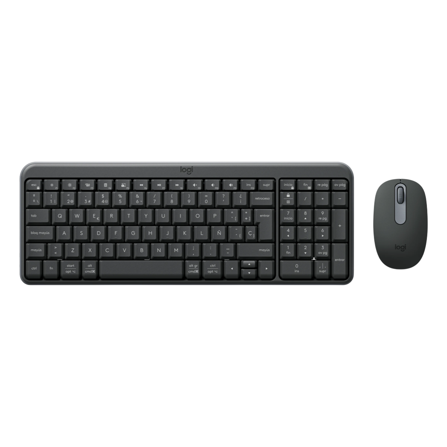 Combo Teclado y Mouse Logitech MK250 Español Inalambrico