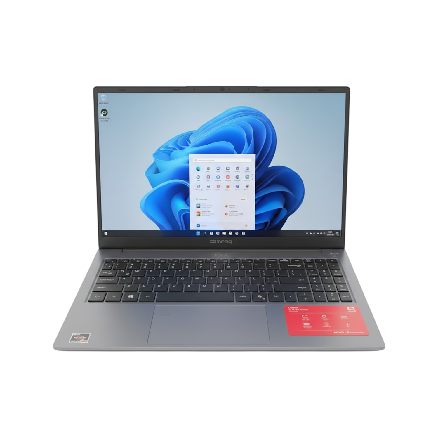 Laptop Compaq 15.6" Ryzen 7 16GB SSD 512GB QL15R7BM16512