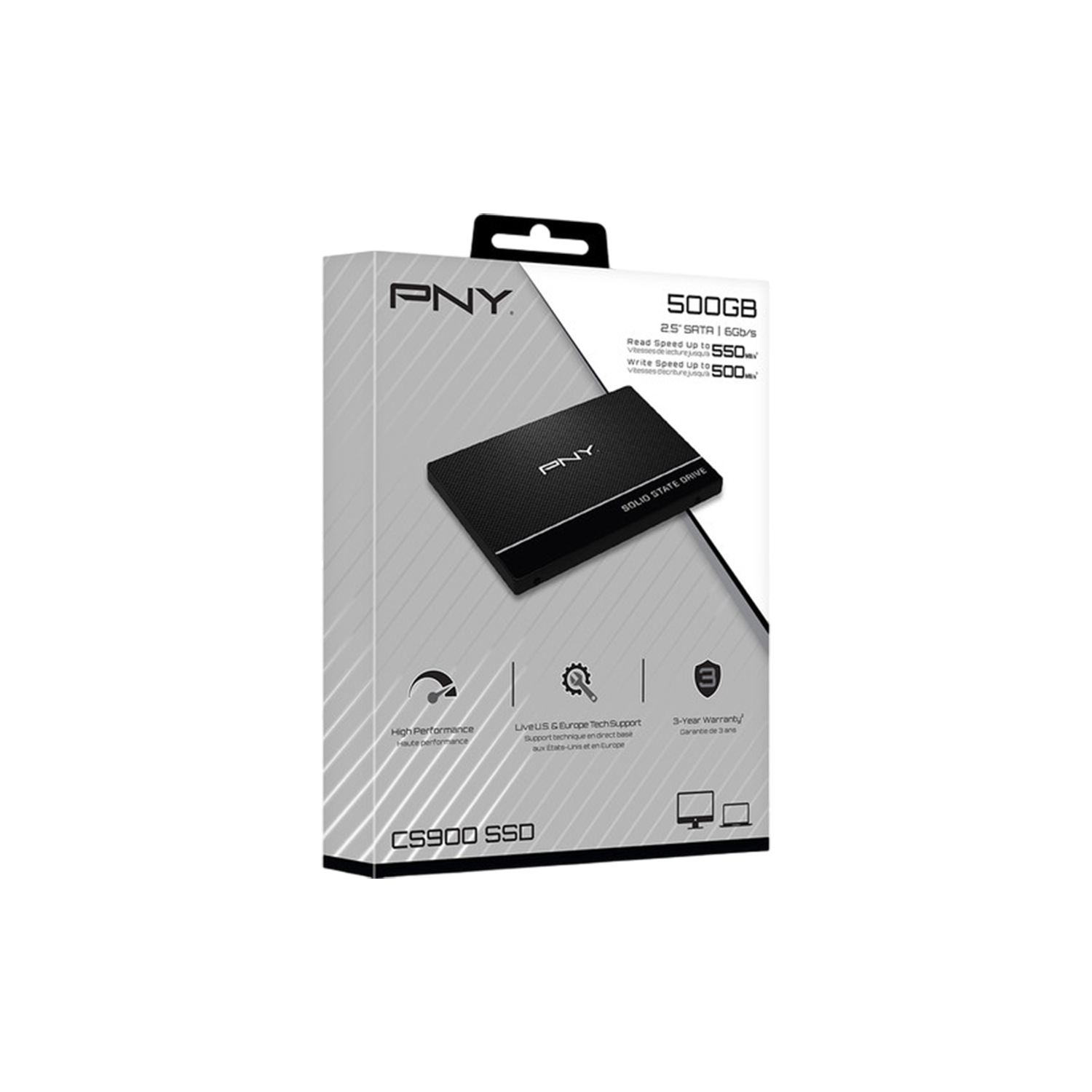 Disco Duro SSD 500GB PNY