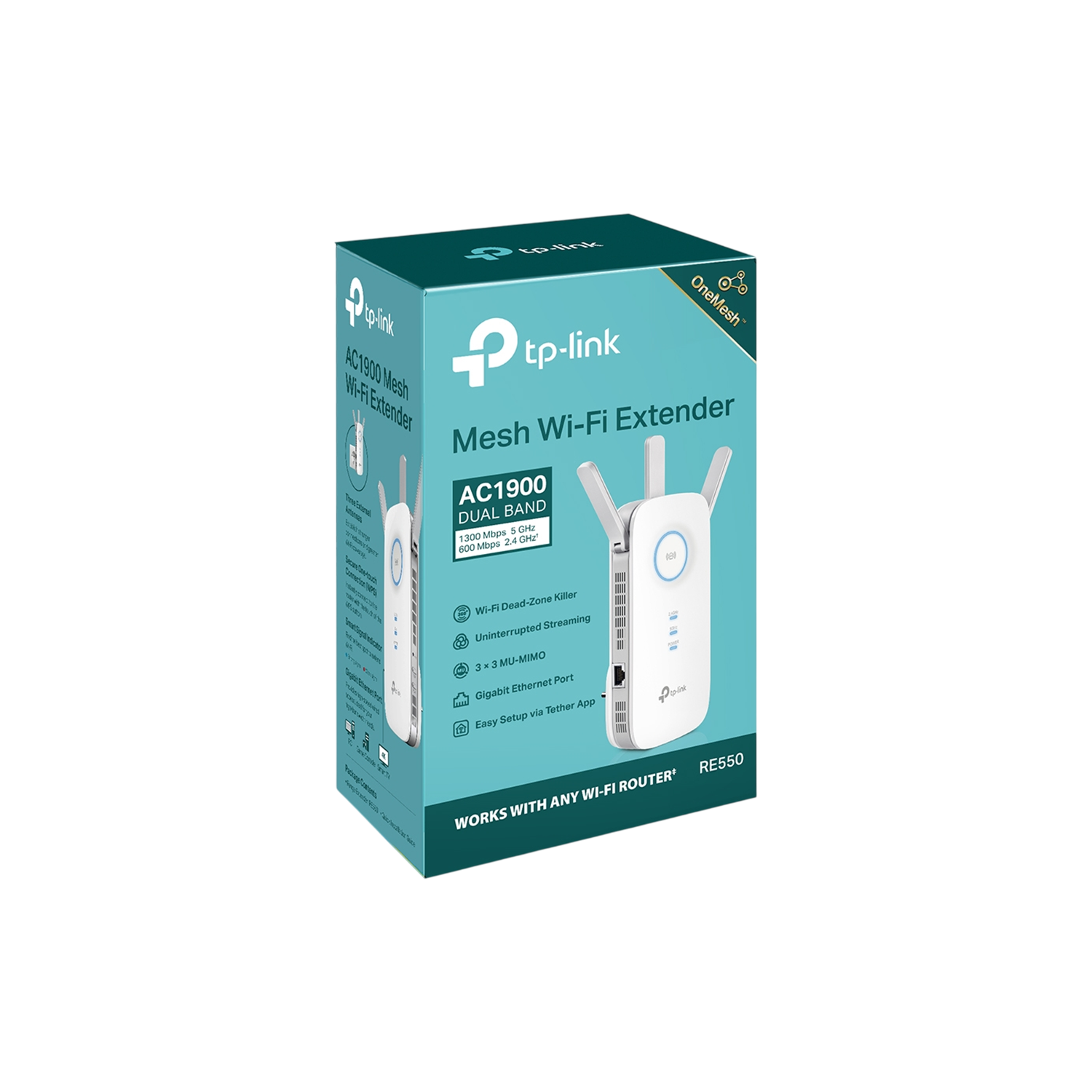 Extensor de Rango TP-Link RE550 AC1900 Dual Band