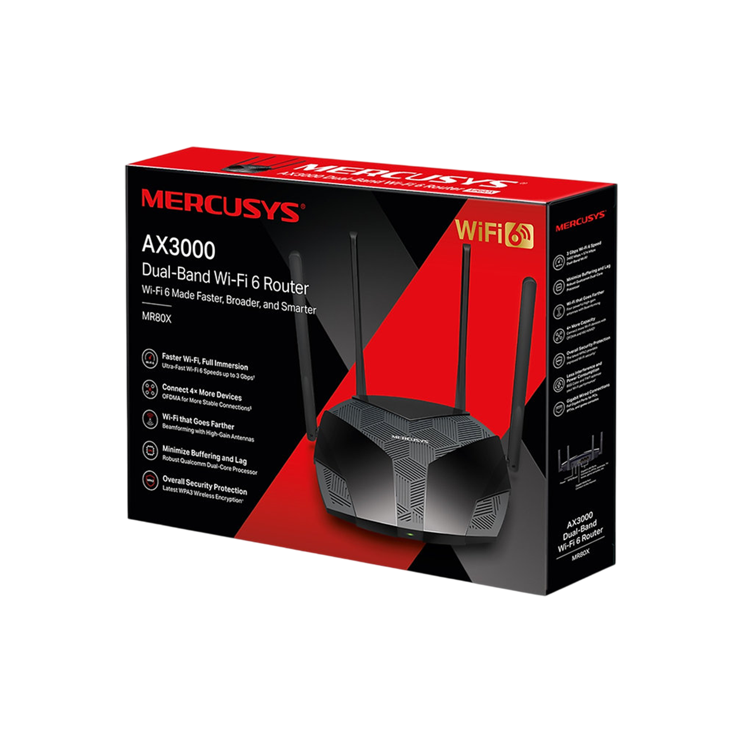 Router Mercusys MR80X AX3000