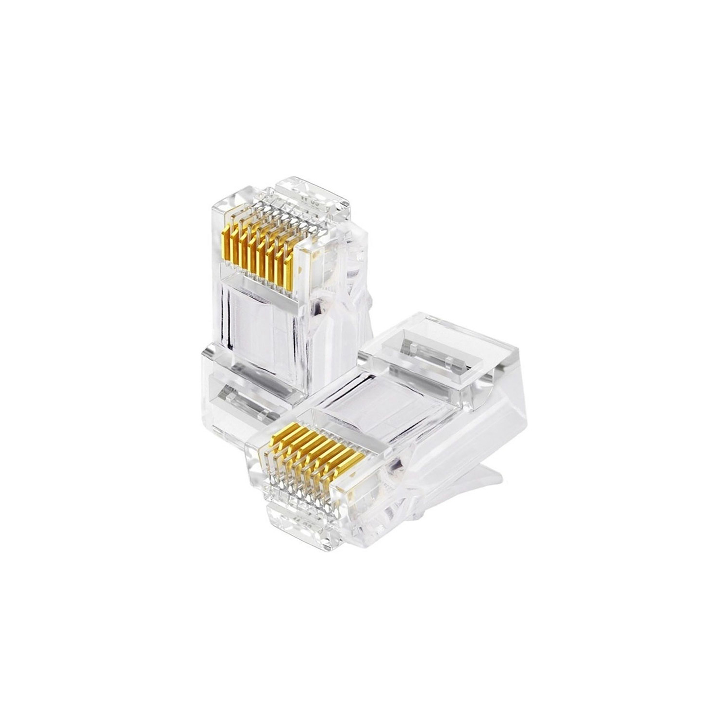 Conectores RJ45 CAT6 10 unidades