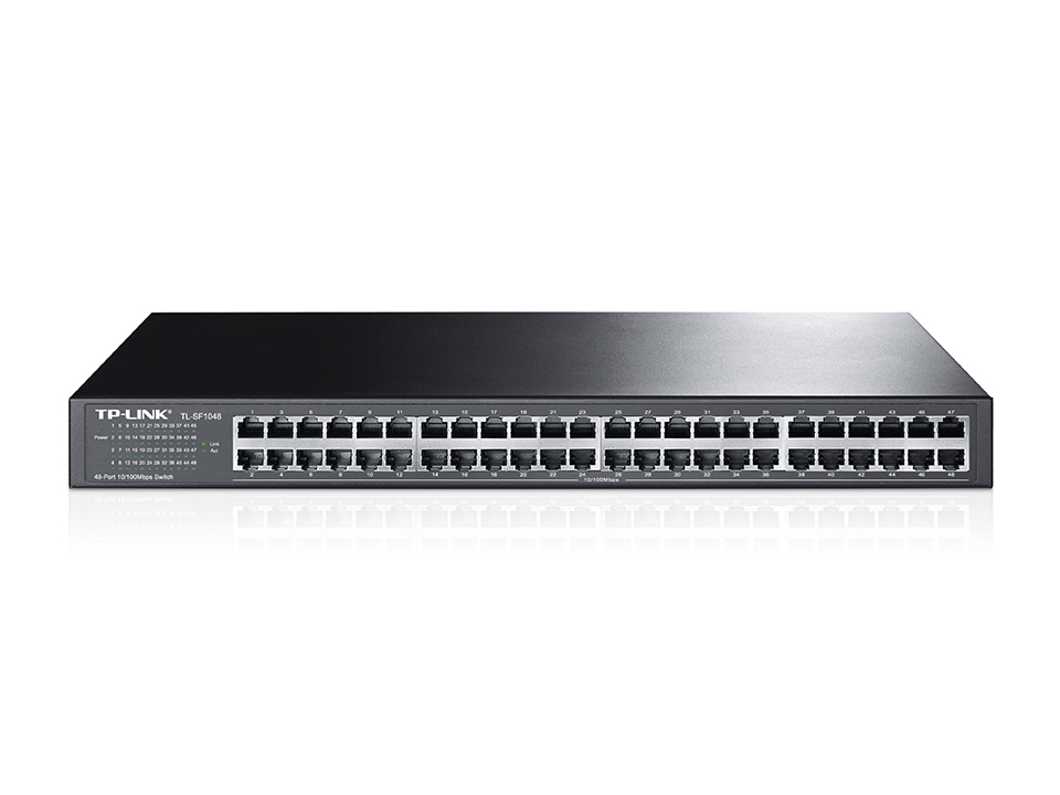 Switch Tp-Link 48 Puertos TL-SF1048 10/100 Rackmount