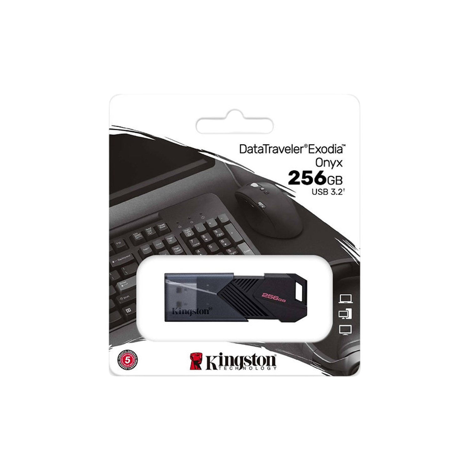 Pendrive 256GB Kingston Exodia ONYX USB